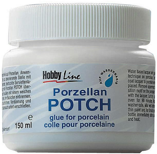 Hobby Line Porzellan Potch Serviettenkleber für - Porzellan 150ml