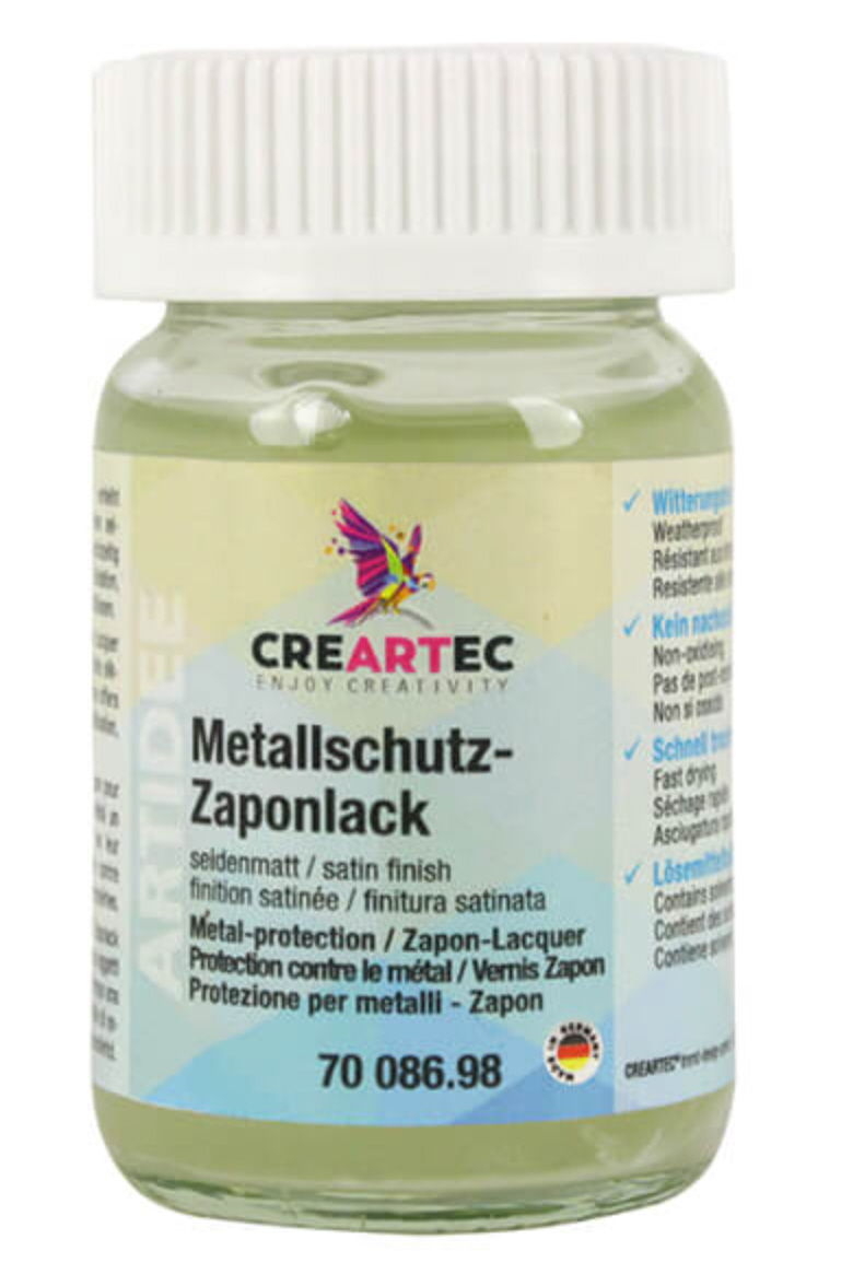 Metallschutz-Zaponlack seidenmatt transparent 60ml