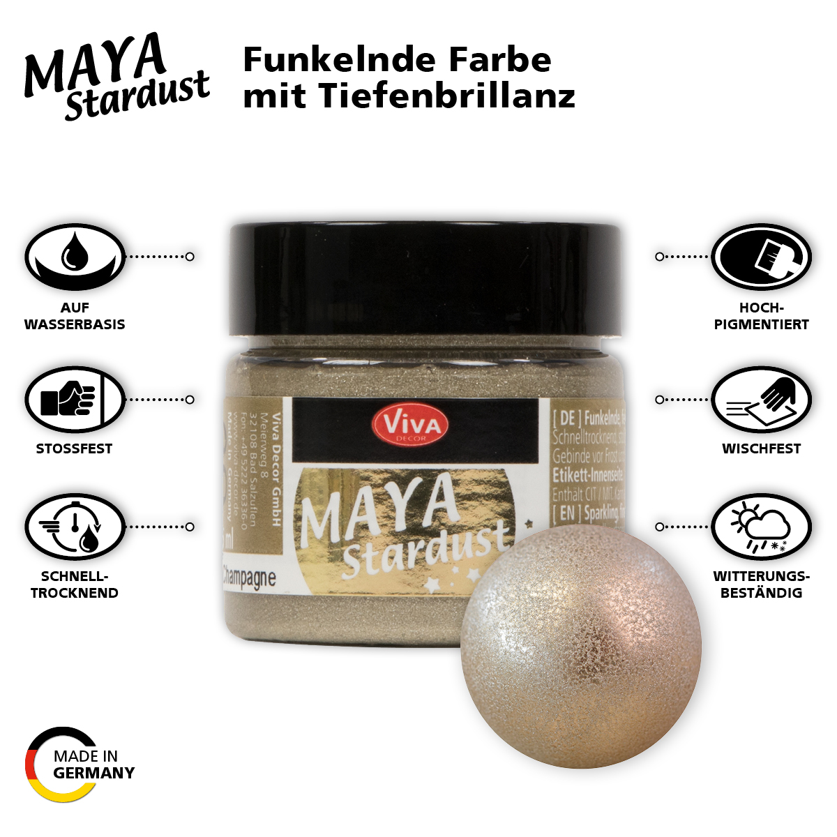 Maya Gold Stardust 45ml