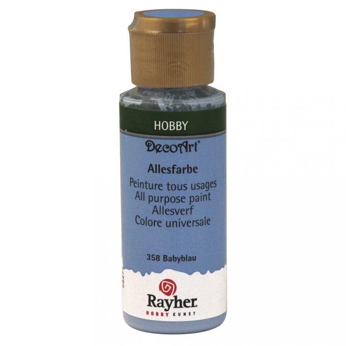 Rayher Allesfarbe, 59ml  DecoArt Bastelfarbe Acrylfarbe Hobbyfarbe