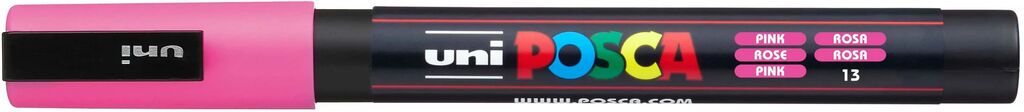 UNI POSCA Marker PC-3M PINK Rundspitze 0,9-1,3mm