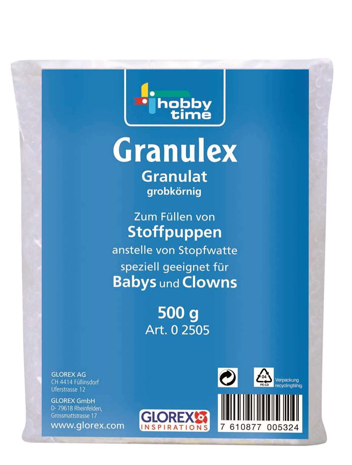 Granulex grobkörnig 1kg Füllgranulat Kunststoffgranulat Füllmaterial