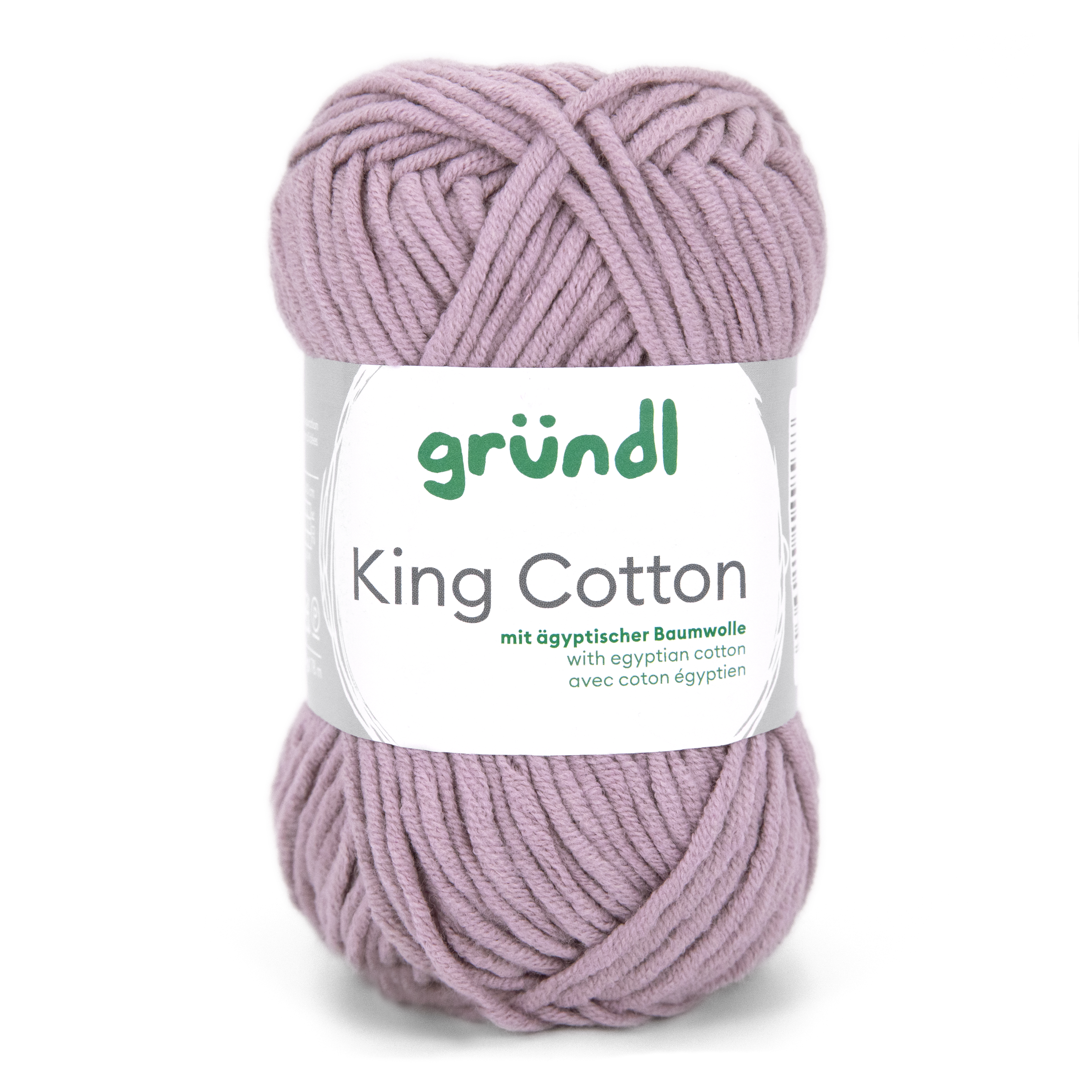 King Cotton ROSÉ 55 % Polyacryl 45 % Baumwolle (egypt) 50g/78m King Cotton ROSÉ 55 % Polyacryl 45 % Baumwolle (egypt) 50g/78m