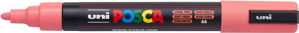 UNI POSCA Marker PC-5MC KORALLE mittelfeine Spitze 1,8 - 2,5mm UNI POSCA Marker PC-5MC KORALLE mittelfeine Spitze 1,8 - 2,5mm