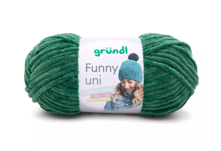 Wolle Funny, chenilleartige Microfaser, 100g/120m 100% Polyacryl
