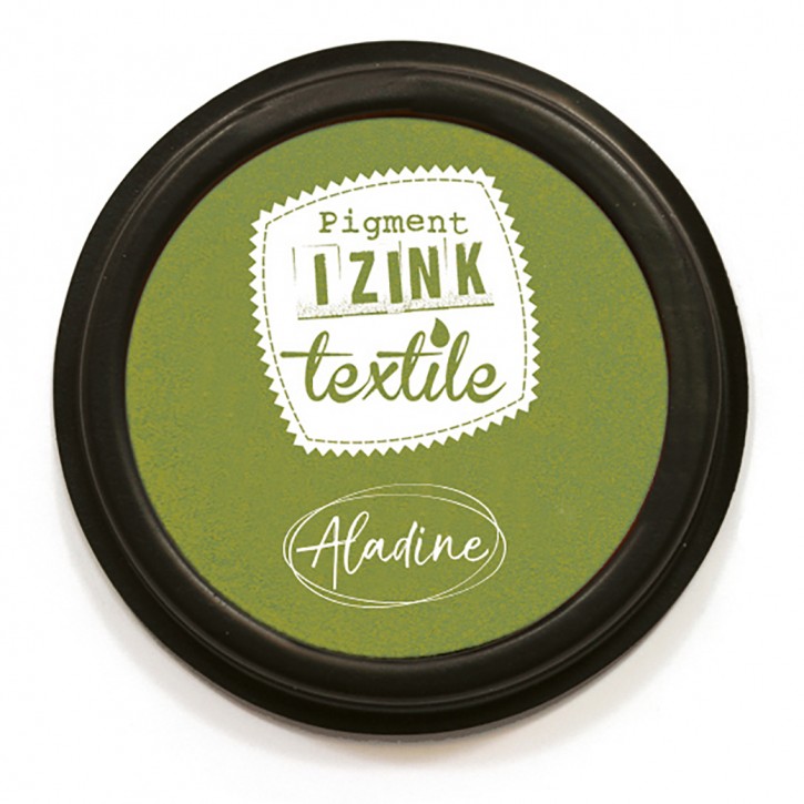 IZINK Pigment Textile Stempelkissen absinthe