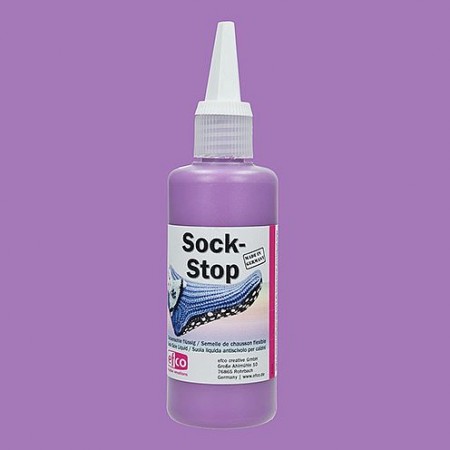 Sockenstopp (flüssige Sockensohle) ABS 80 ml Sock-Stopp Antirutsch-Farbe Anti-slip Paint