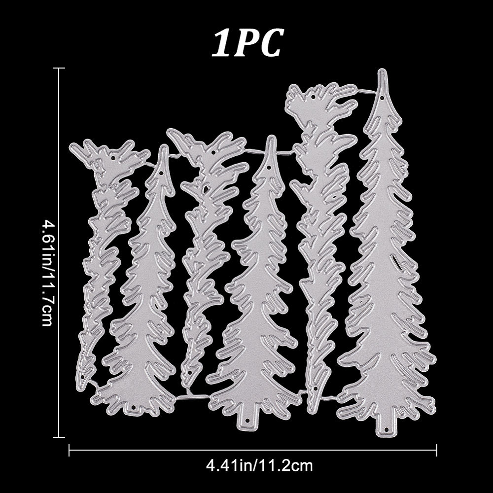 Stanzschablone Tannenbaum 117x112x1mm