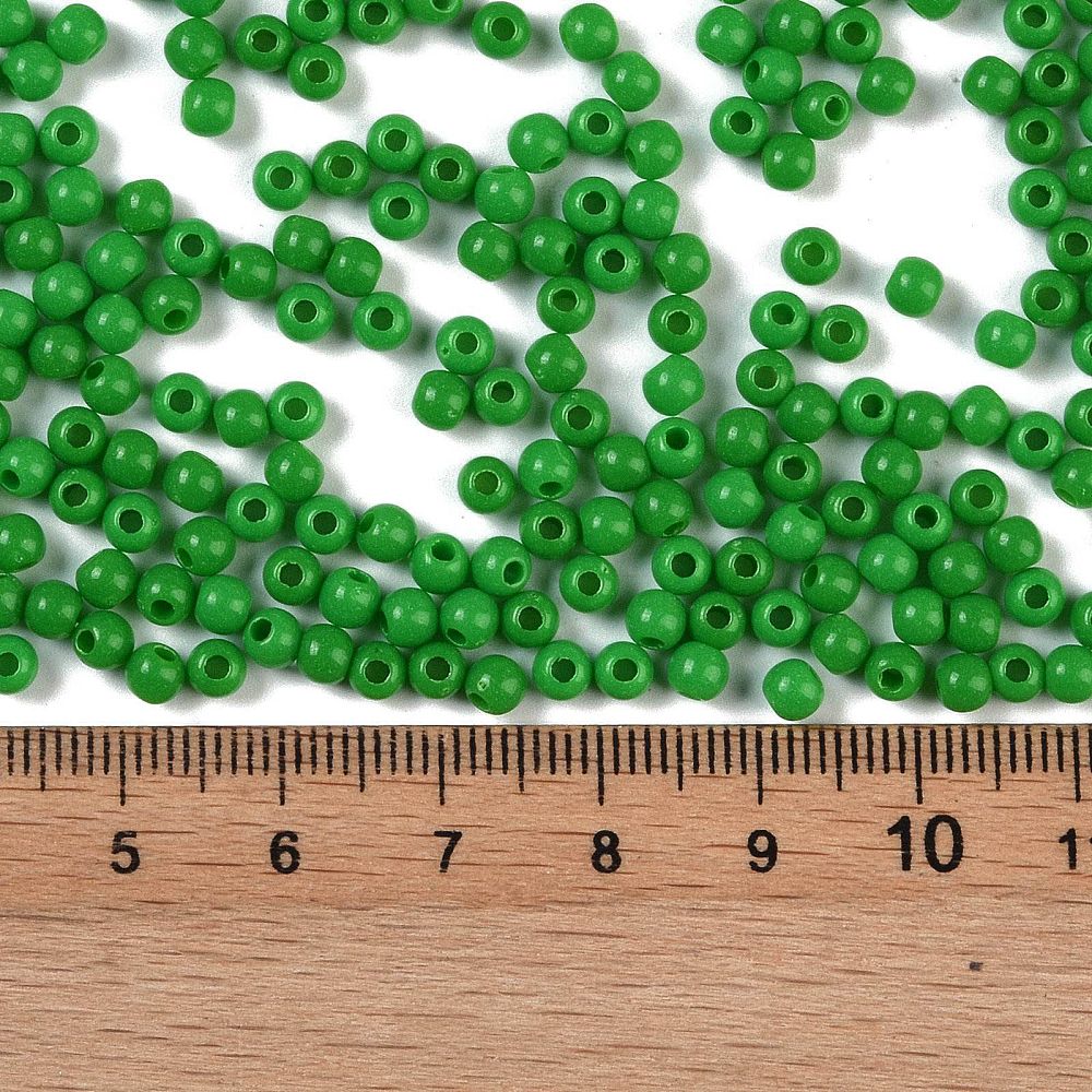 Acrylperlen Uni 4mm Lochbohrung 1,6mm 600 Stück Acrylperlen Uni 4mm Lochbohrung 1,6mm 600 Stück