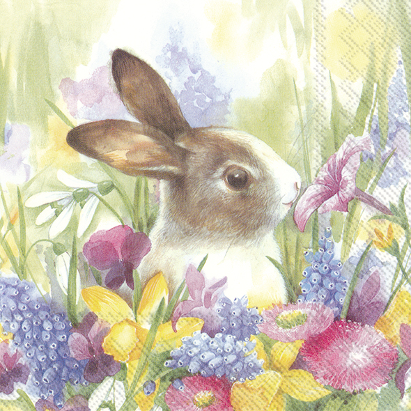 Serviette Ruby in the Meadow 33x33cm 20Stück/Packung