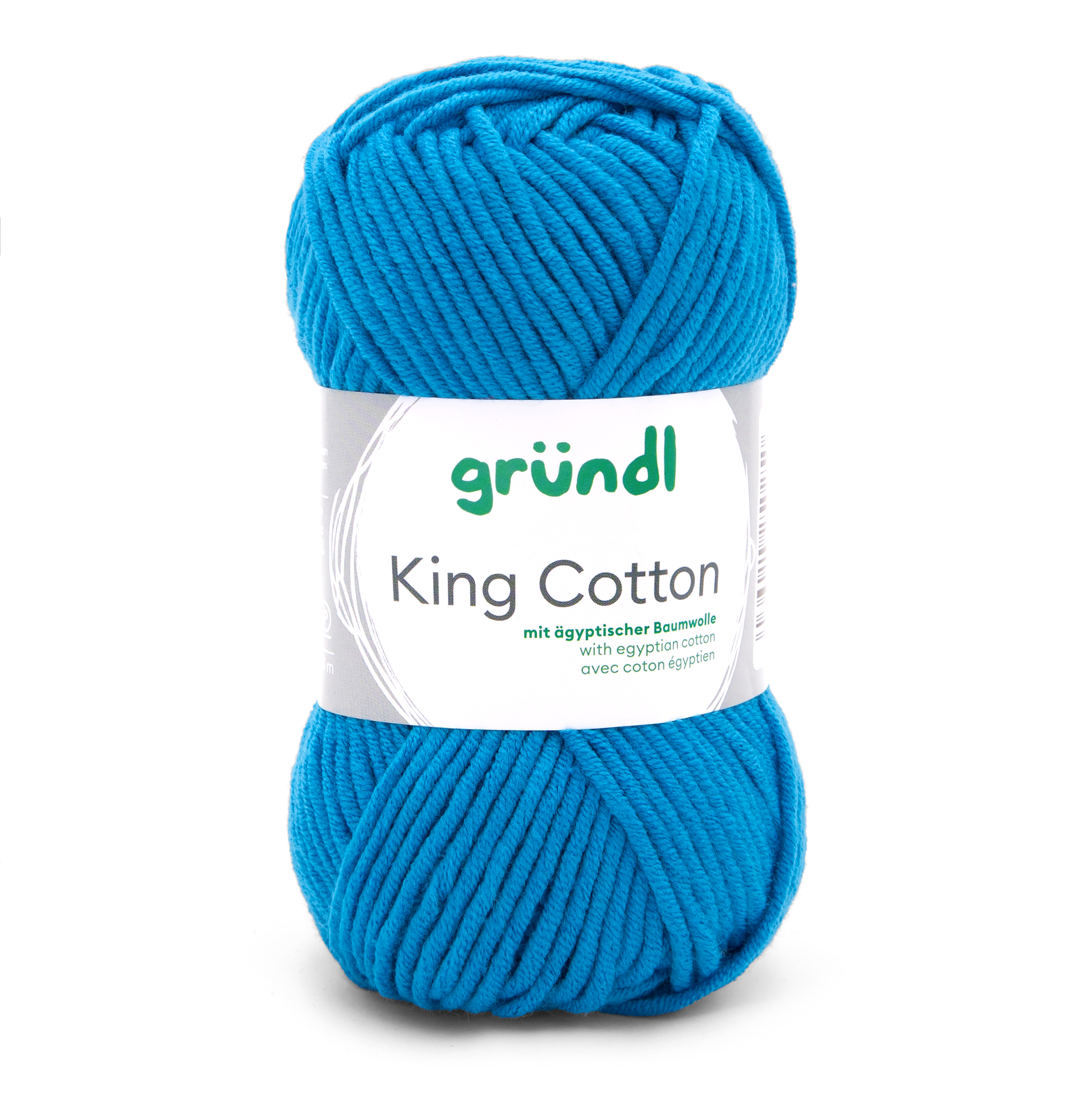 King Cotton MITTELBLAU 55 % Polyacryl 45 % Baumwolle (egypt) 50g/78m King Cotton MITTELBLAU 55 % Polyacryl 45 % Baumwolle (egypt) 50g/78m