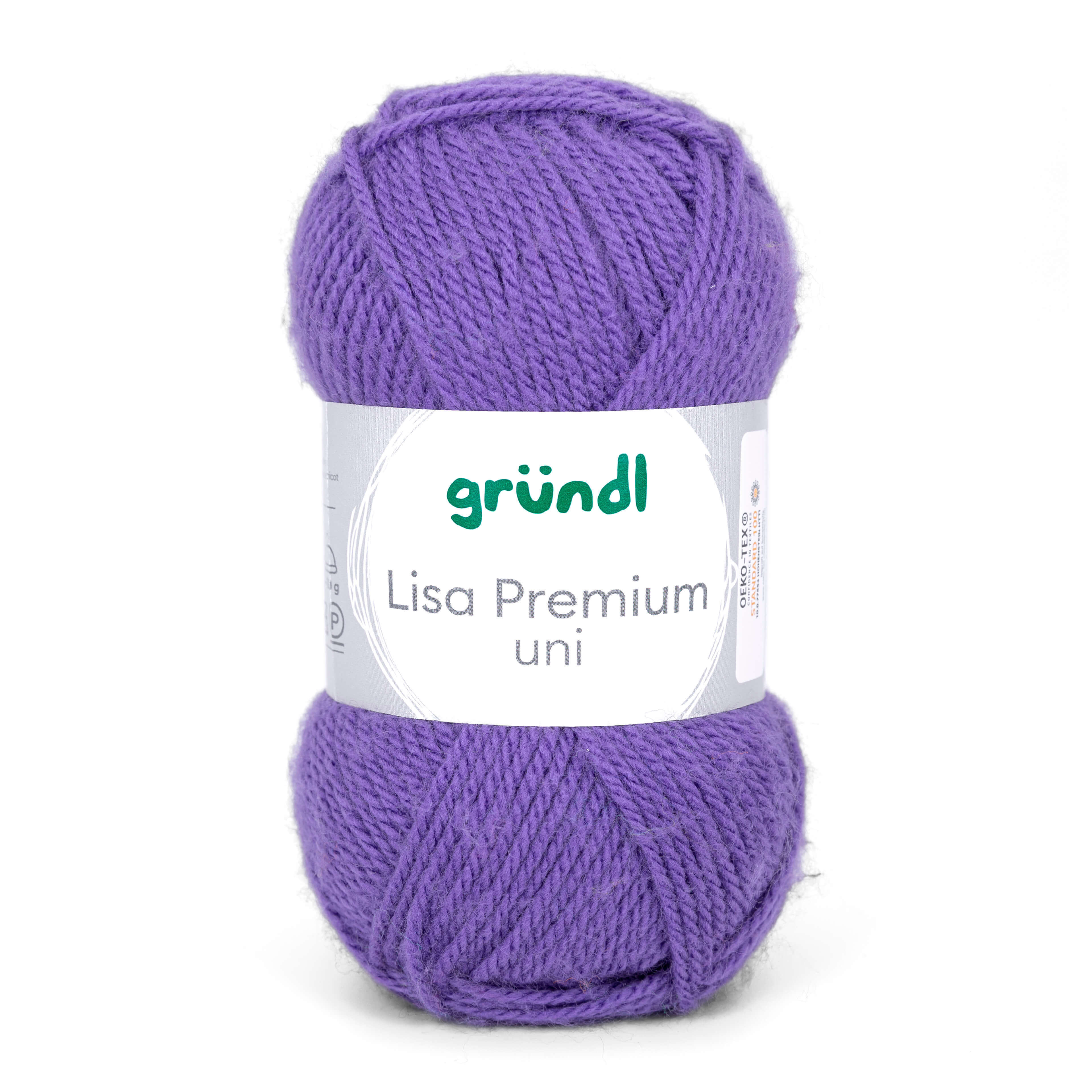 Lisa Premium uni 100 % Polyacryl 50g/133m Lisa Premium uni 100 % Polyacryl 50g/133m