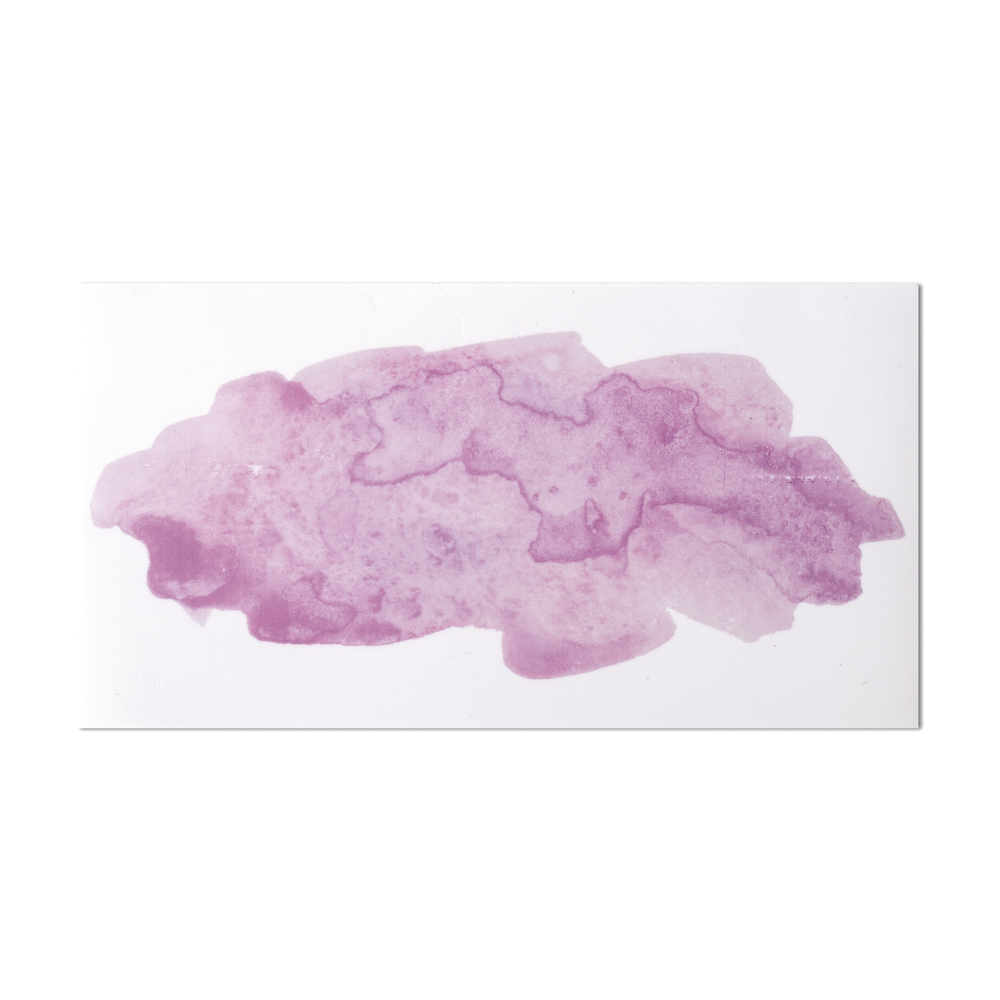 Wachsmotiv Watercolor pink Wasserfarben-Fleck 9x16,5cm 1 Stück 