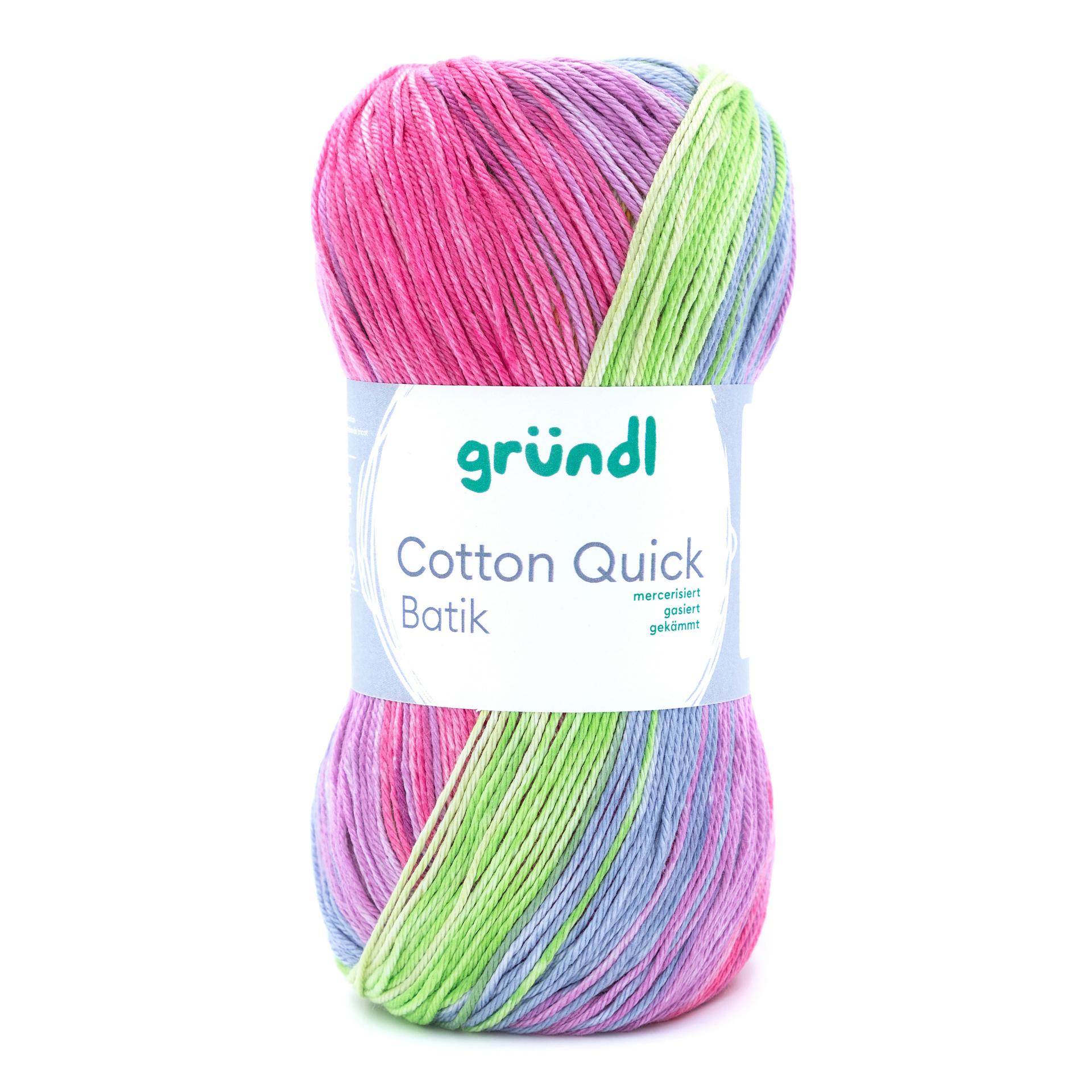 Cotton Quick Batik, 100g/Knäuel, 100 % Baumwolle 