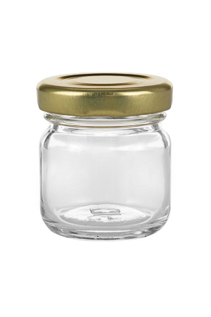 Rundglas mit Schraubdeckel 40ml 