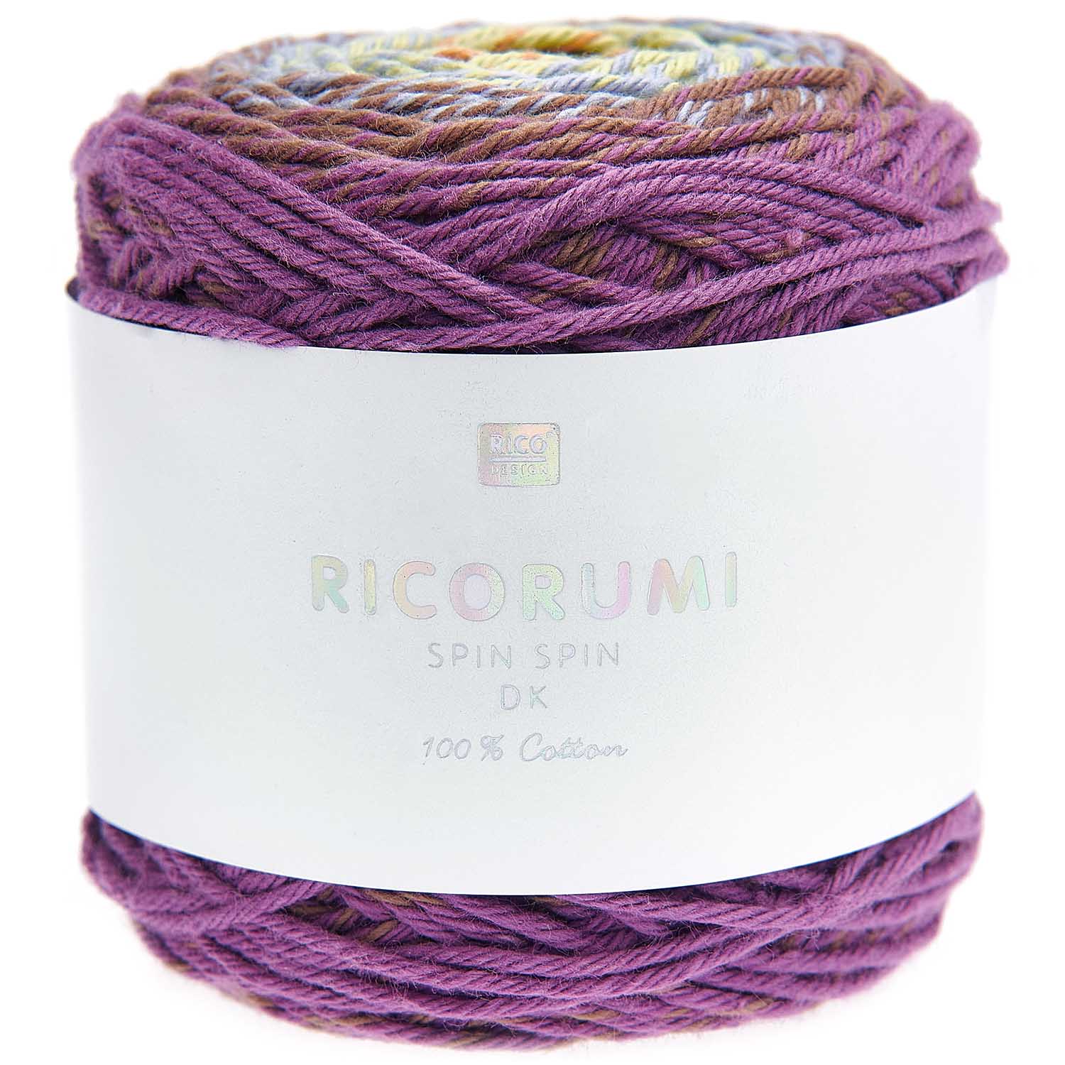 Ricorumi Spin Spin dk, Farbverlauf, 50g, 100 % Baumwolle