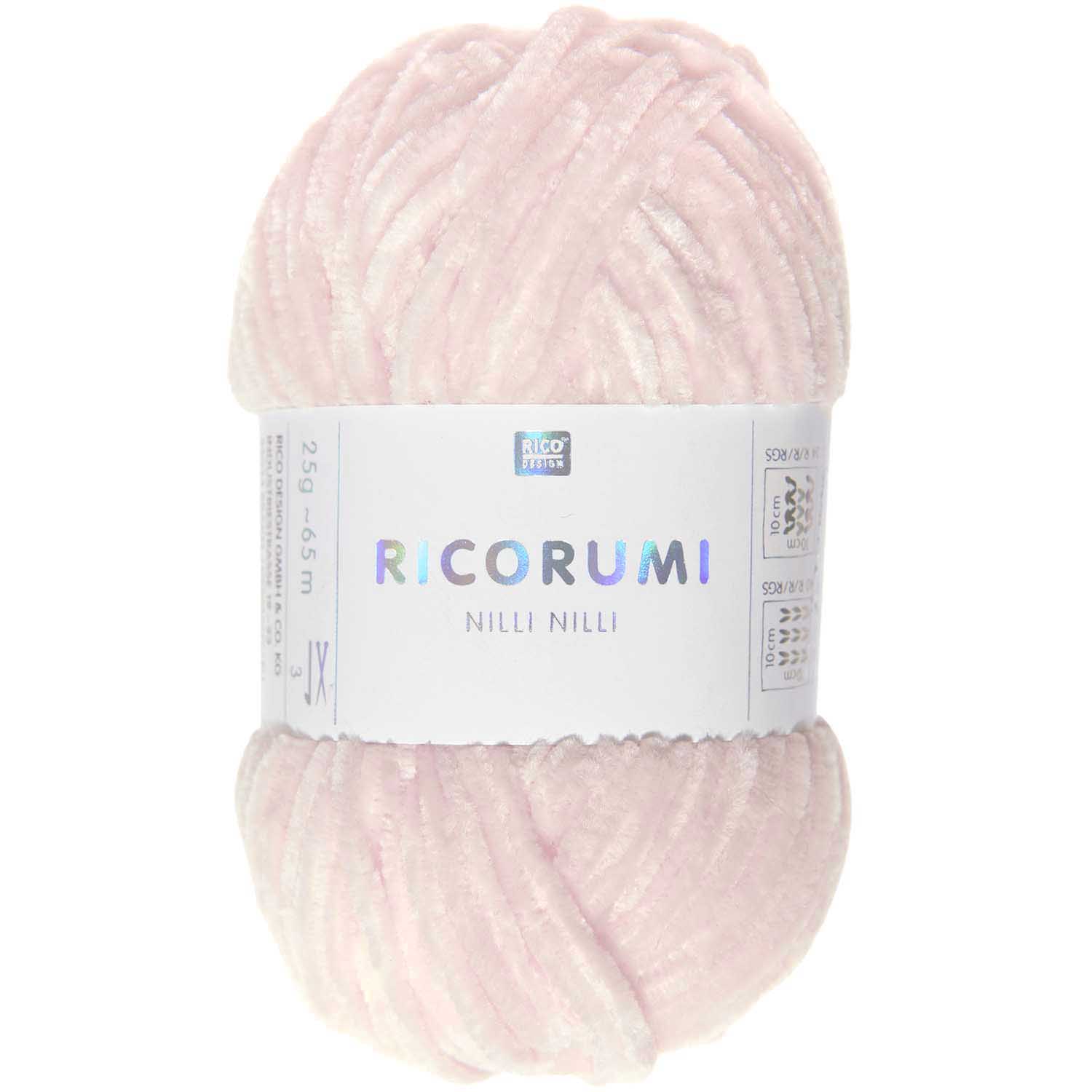 Ricorumi Nilli Nilli ROSA 100 % PES 25g / 65m Ricorumi Nilli Nilli ROSA 100 % PES 25g / 65m