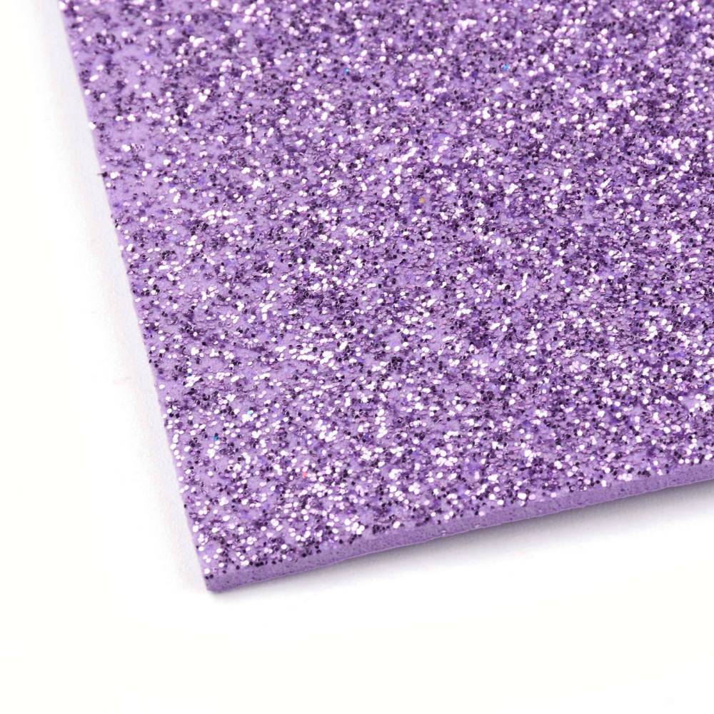 Moosgummi Glitter A4, 2mm 20x30cm, Glimmermoosgummi, per Stück