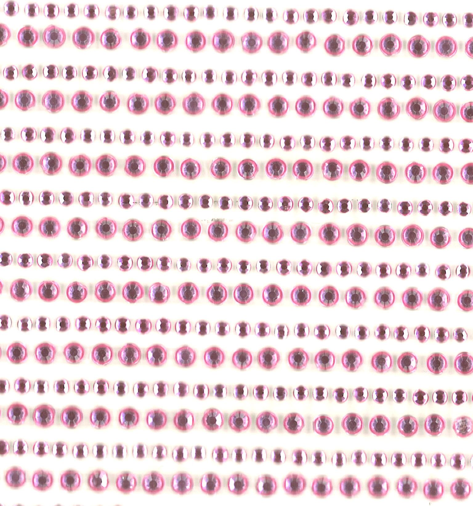 Strass-Steinchen selbstklebend, rosa, 2 u. 3 mm, 22 Streifen