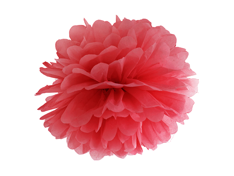 Tissue Pompom rot Löschpapier-Pompons