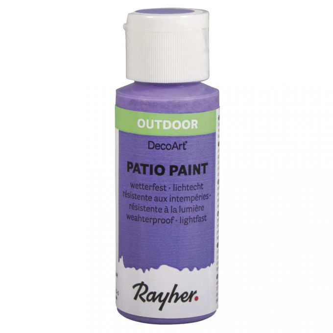 Patio Paint 59ml, Allwetterfarbe, Acrylfarbe für draußen, Außenbereichsfarbe