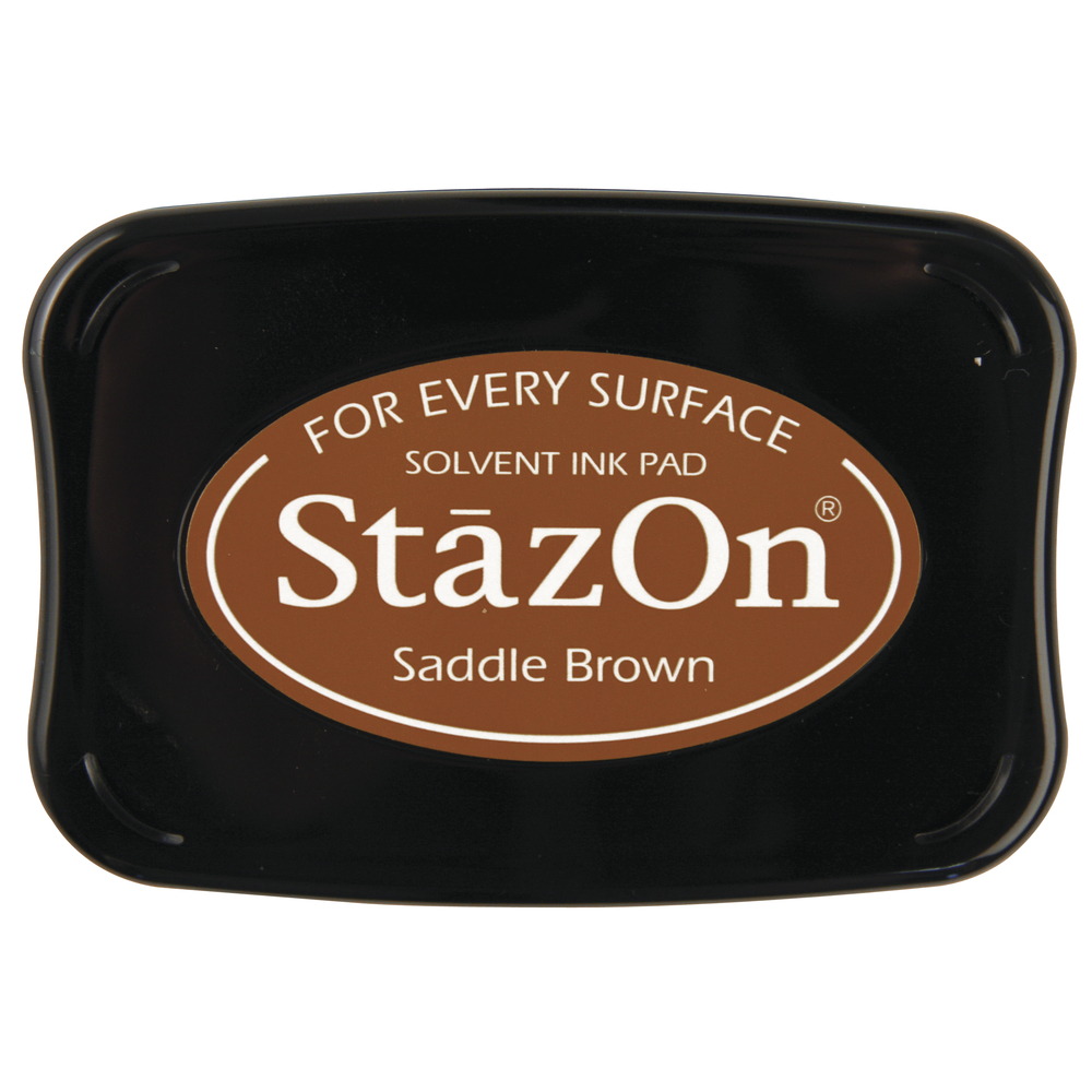 StazOn Stempelkissen, Saddle Brown
