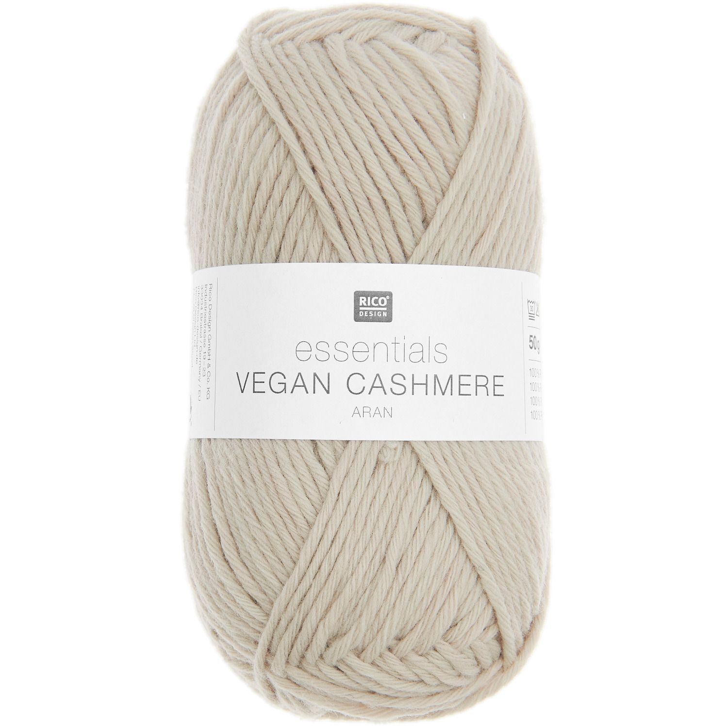 Essentials Aran Vegan Cashmere 50g 100m Essentials Aran Vegan Cashmere 50g 100m