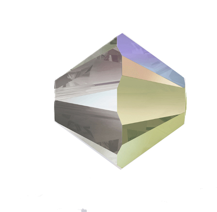 Swarovski Doppelkegel Crystal-Paradise-Shine, Bicone Glasschliffperle