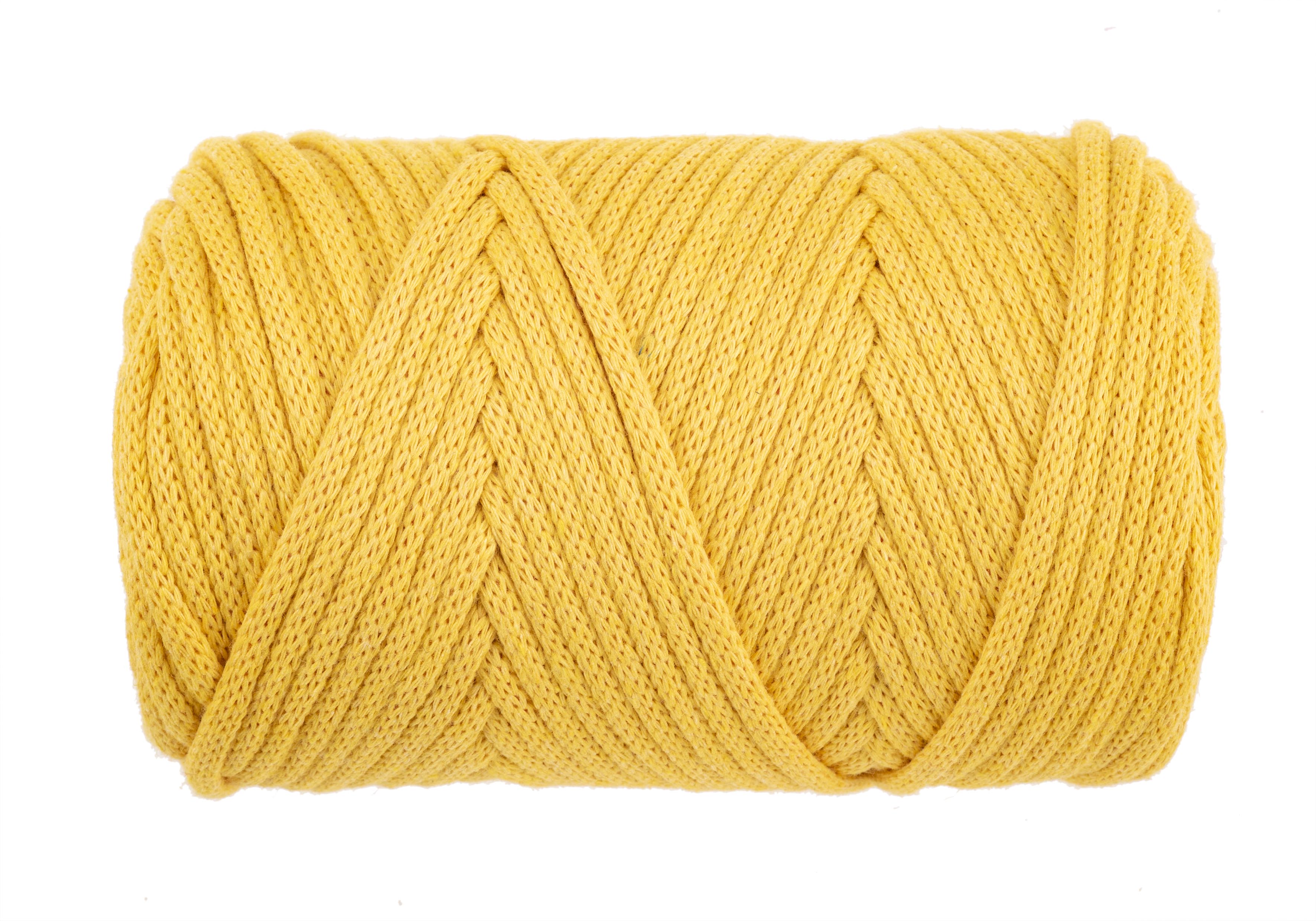 Makramee Kordel Cord rundgestricktes Garn 250g 