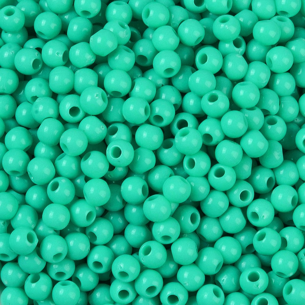 Acrylperlen Uni 4mm Lochbohrung 1,6mm 600 Stück Acrylperlen Uni 4mm Lochbohrung 1,6mm 600 Stück