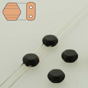 Honeycomb Beads , Hexagon (Bienenwaben), 6 mm , 30 Stück/Dose