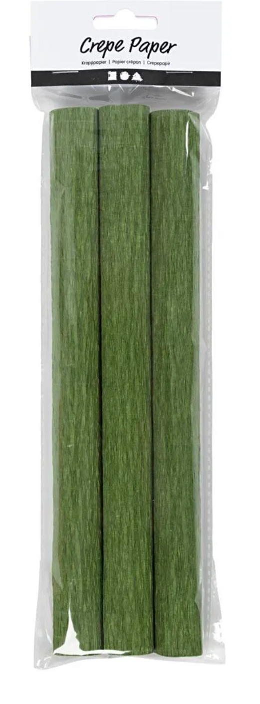 Krepppapier 3 Blätter 25x60cm Kreppanteil: 180% 105 g Krepppapier 3 Blätter 25x60cm Kreppanteil: 180% 105 g