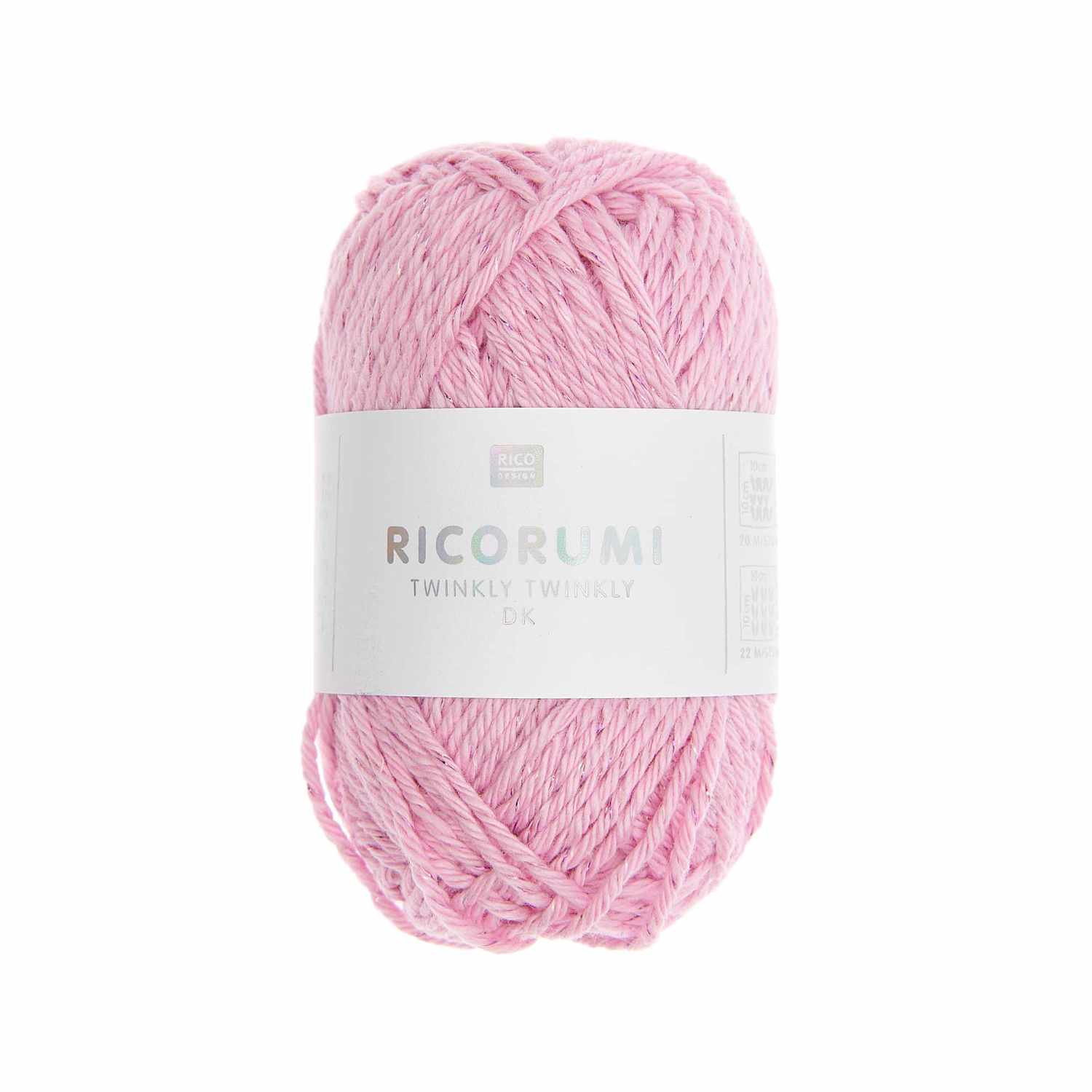 Rico Design Ricorumi Twinkly Twinkly dk ROSA 25g 52m