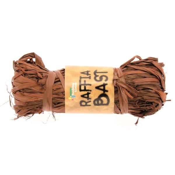 Naturbast 50g gefärbt