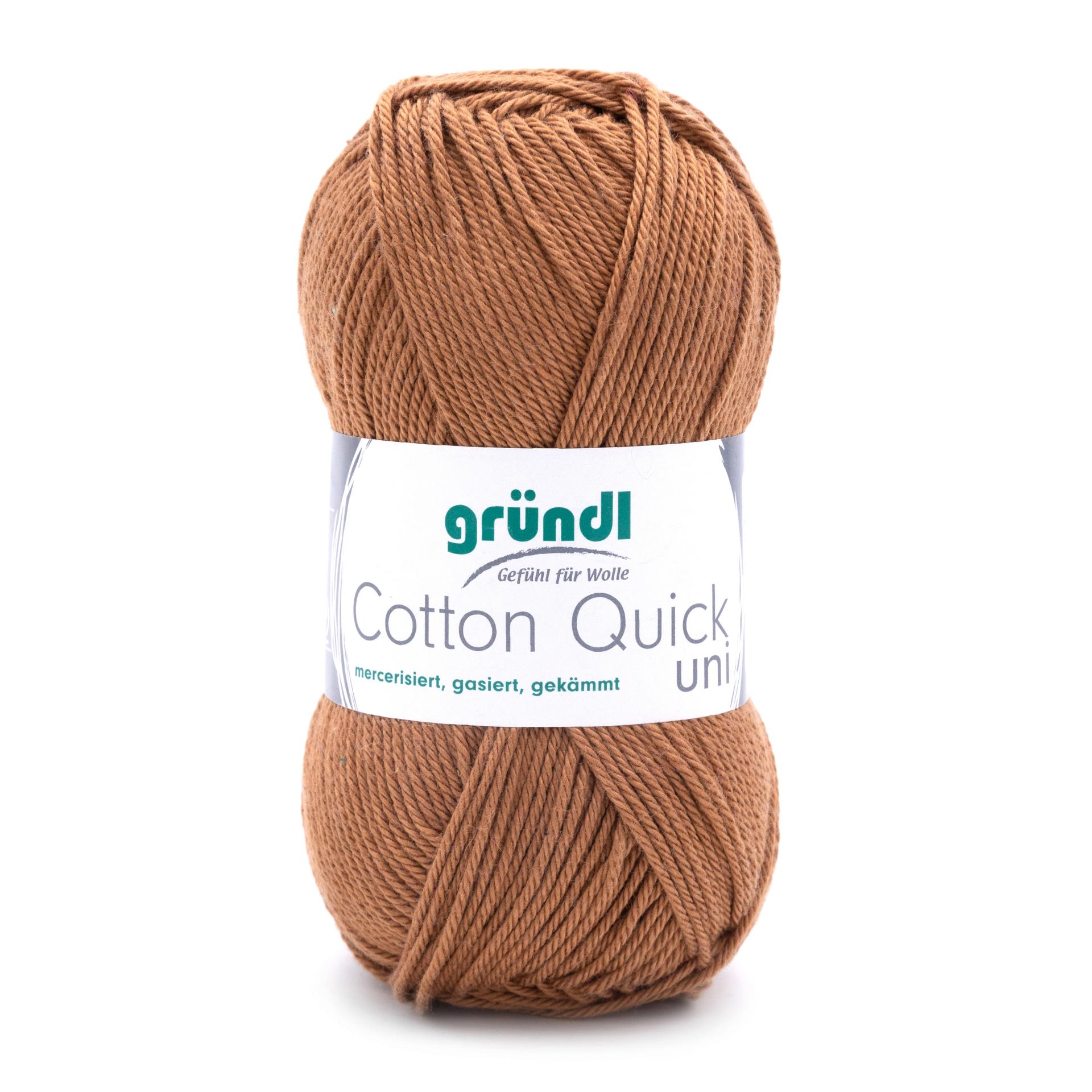 Cotton Quick uni, 100 % Baumwolle, 50g/125m