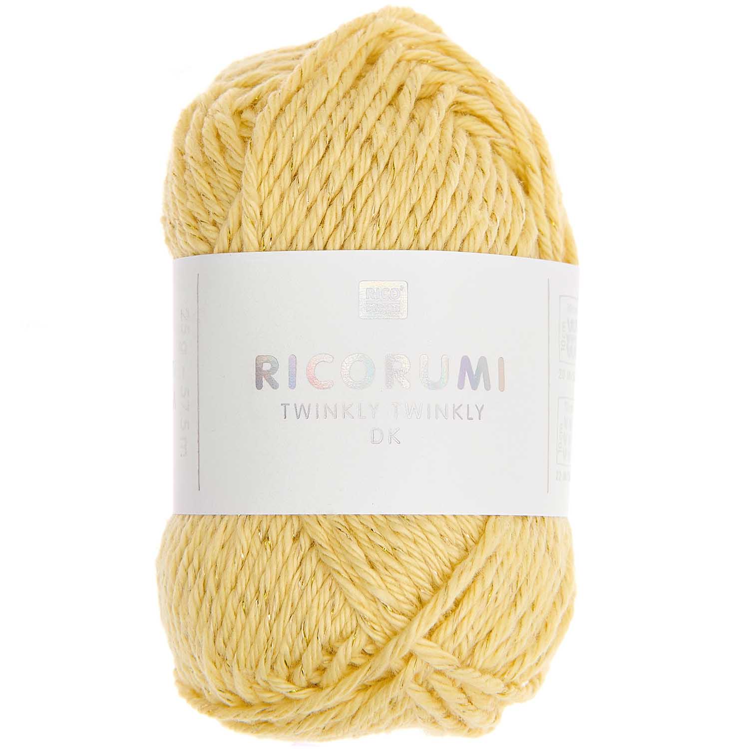 Rico Design Ricorumi Twinkly Twinkly dk GELB 25g 52m