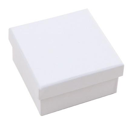 Quadrat Box weiß, 14x7cm, Papp Box Schachtel Karton cardboard box 
