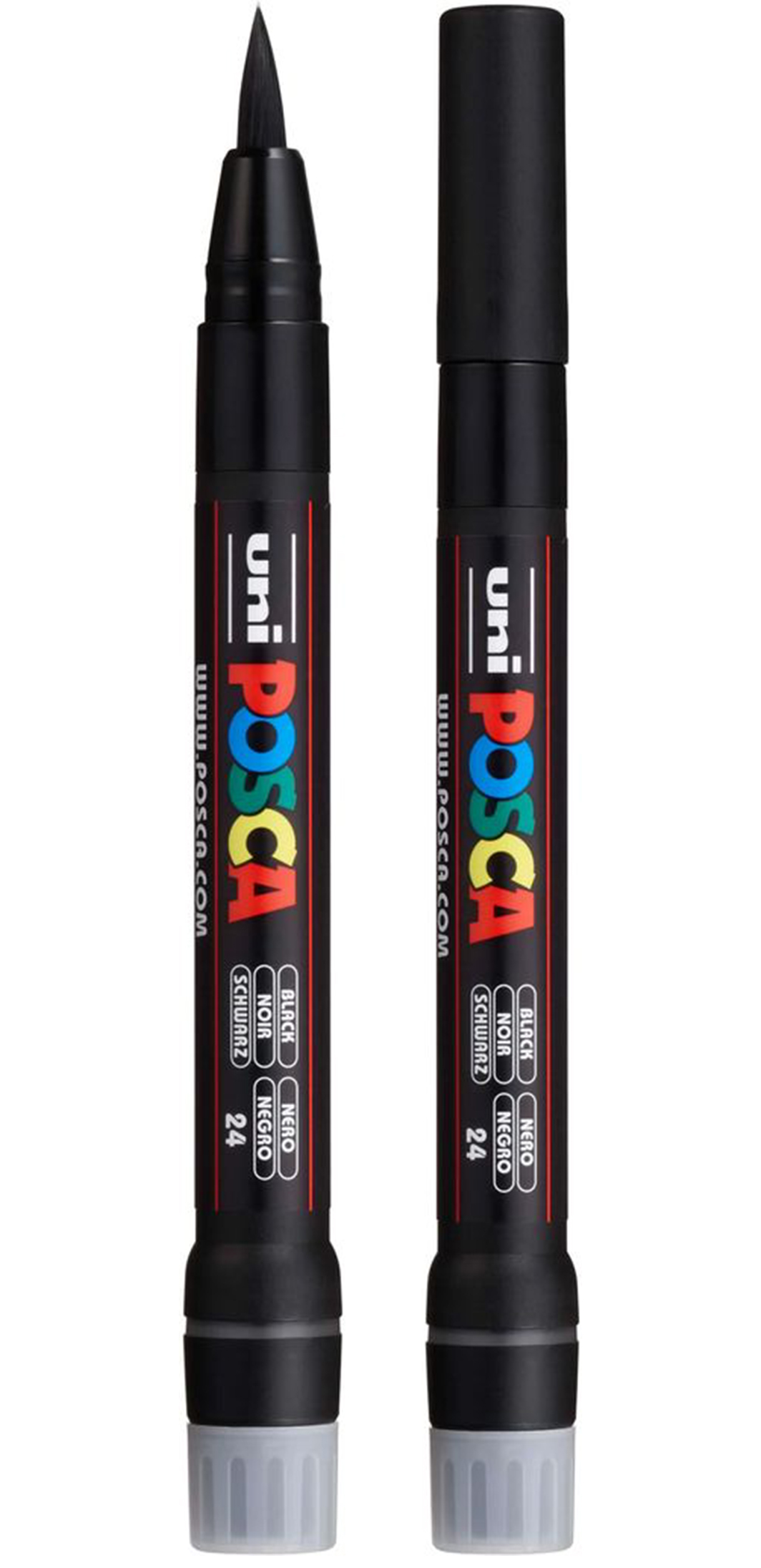 UNI POSCA Marker PCF-350 GELB Pinselspitze 1 - 10 mm UNI POSCA Marker PCF-350 GELB Pinselspitze 1 - 10 mm