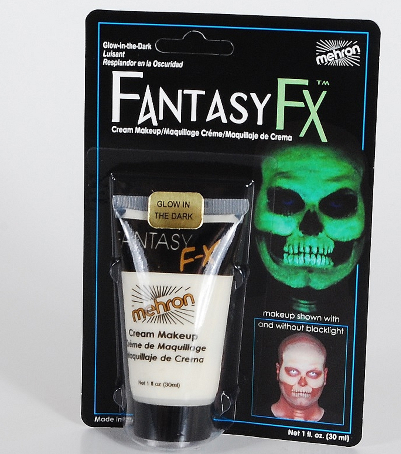 Fantasy-FX Creme Make Up, glow in the dark, leuchtend