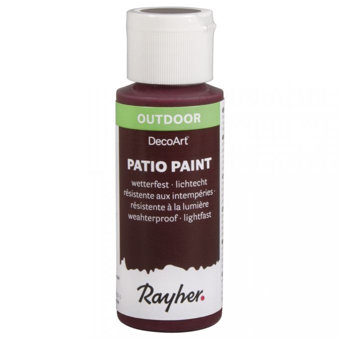 Patio Paint 59ml, Allwetterfarbe, Acrylfarbe für draußen, Außenbereichsfarbe