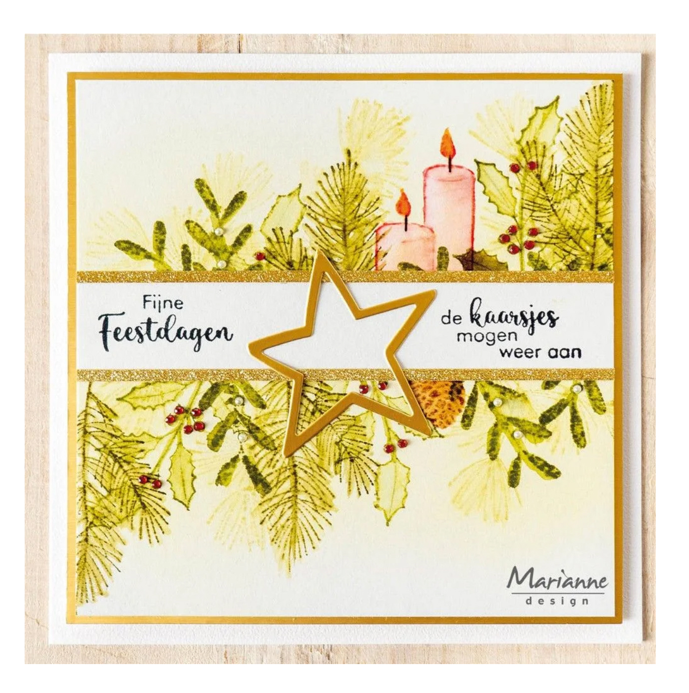 Marianne Design Silikonstempel Silhouette Art Candles 24x40mm / 9x80mm