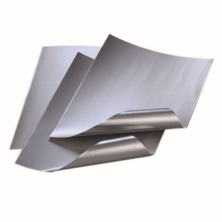 Alufolienzuschnitt Silber 20 x 30 cm x 0,30 mm 1 Stück Metallfolie Metallzuschnitt Alufolie Alu-Bastelfolie