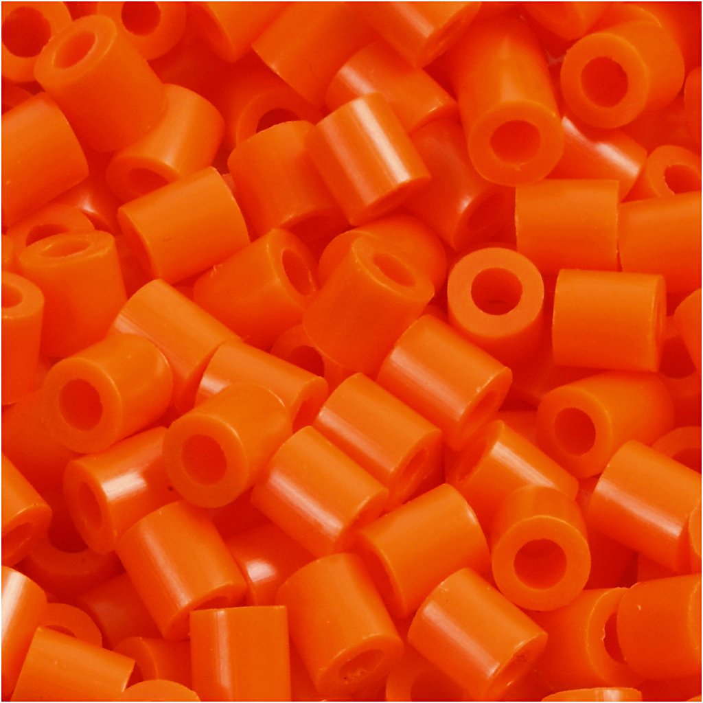 Bügelperlen orange opak