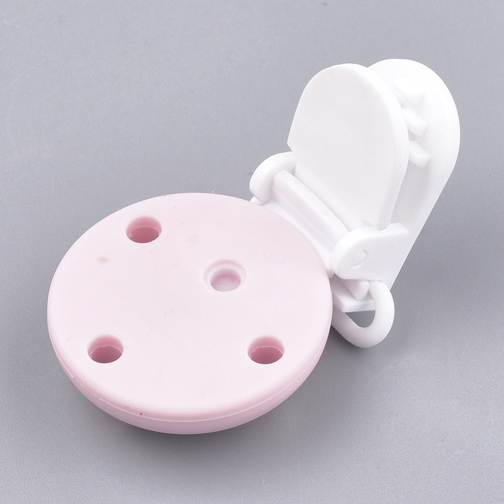 Silikon Schnuller Clip ROSA 49x34x30mm Silikon Schnuller Clip ROSA 49x34x30mm