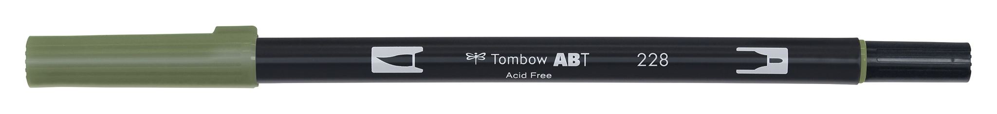 Tombow Art Brush Pen, gray green