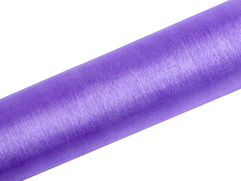 Organza Stoff einfarbig 0,36x9m