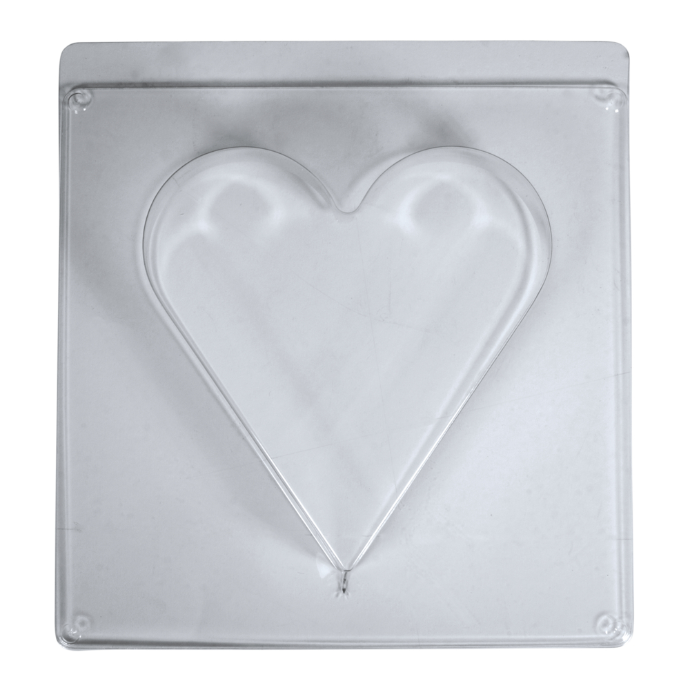 Herz Heart 18,5x20cm Gießform Casting Mould Gussform