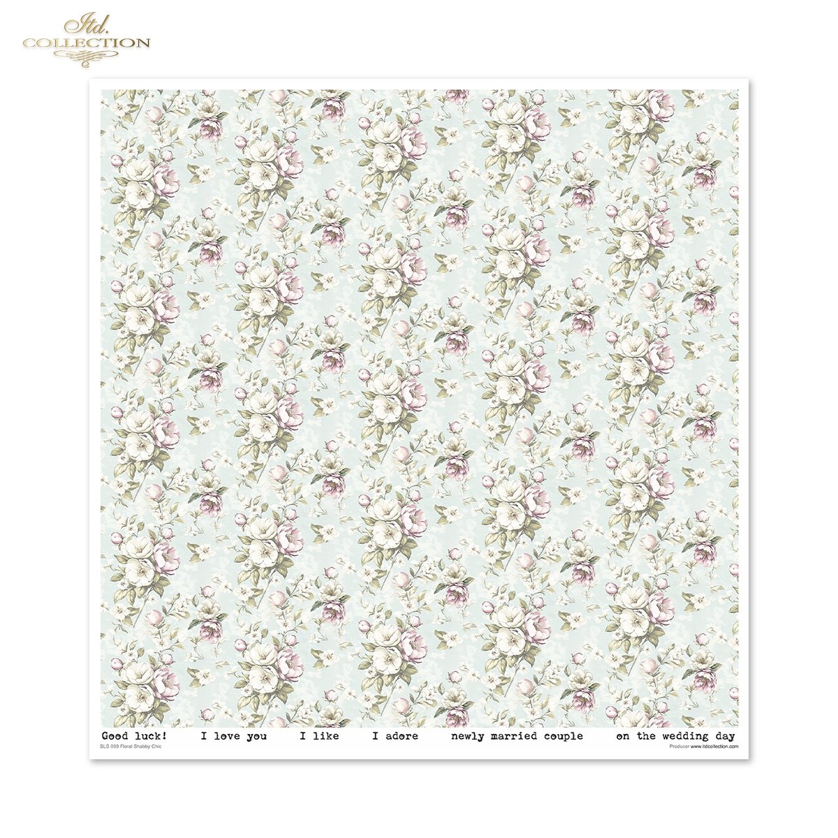 Floral Shabby Chic Scrapbooking Papier-Set 200 g/m2 310x320 mm 11 Bögen Floral Shabby Chic Scrapbooking Papier-Set 200 g/m2 310x320 mm 11 Bögen