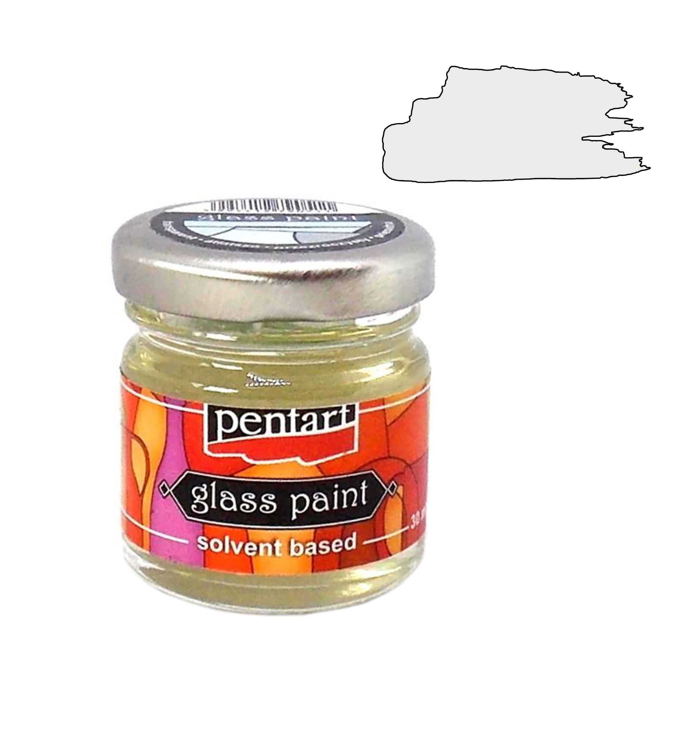 Pentart Glasmalfarben auf Lösungsmittelbasis 30ml