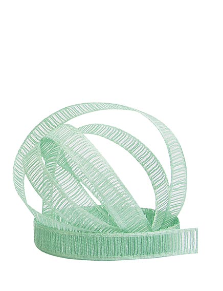 Chiffonband 10mm gestreift 1m Chiffonband 10mm gestreift 1m